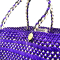 Preview: Guanabana Tote Canasto Bag S, Iraca, violett, Griffe