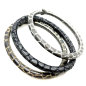 Preview: Kmo Bangle POC in oxygen white, set of 3