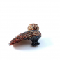Preview: KMO; Ohrstecker Joy mit Kamelite bronze, seitlich