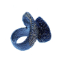 Preview: Kmo Ring Michel Kamelite schwarz, seitlich