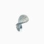 Preview: KMO Ring Livia Kamelite cream, seitlich