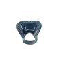 Preview: KMO Ring Livo camlite black, Enamelite black