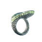 Preview: Kmo ring Alana Kamelite grün, seitlich2