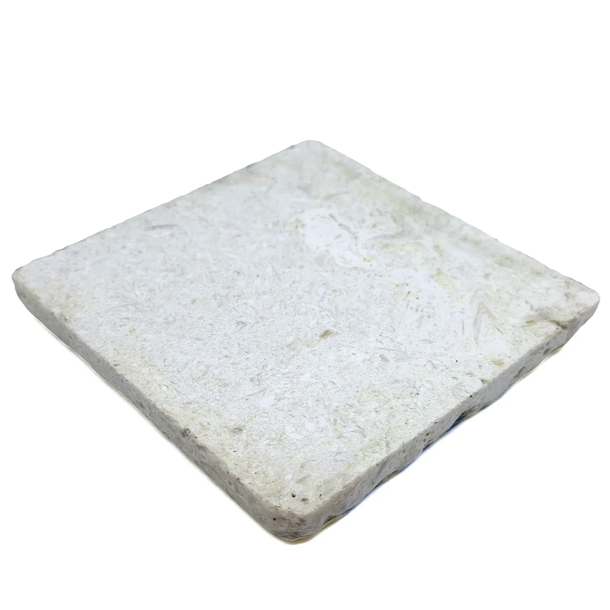 Preview: Travertine Coaster Banc de Sardines 15 x 15 cm by Trixi Gronau, back