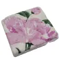 Preview: Travertin Untersetzer Pivoine Pfingstrose 10 x 10 cm von Trixi Gronau, side