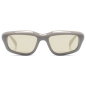 Preview: Komono Sonnenbrille Matt Lunar, Gläser leicht getönt rauchgrau, front
