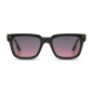 Preview: Komono Sonnenbrille Bobby Matrix blaugrau Rahmensolid smoke dunkelblau-rot getönte Gläser, Seitenansicht