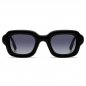 Preview: Komono Sunglasses Miles carbon, gradient smoked lenses, bio nylon frame black, front