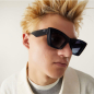 Preview: Komono Sonnenbrille M Yale shift, blauer Rahmen, blau verlaufende Gläser, style Mann