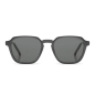Preview: Komono Sunglasses Matty Iron, frame grey, lens solid smoke, front