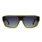 Preview: Komono Sonnenbrille Vice moss grün, Gläser dunkelblau getönt, front