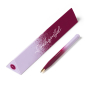 Preview: Leuchtturm Kugelschreiber Drehgriffel Nr1 gradient verlaufend portred-lilac front, Verpackung