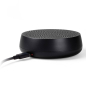 Preview: Lexon bluetooth speaker Mino Alu matte black with usb cable