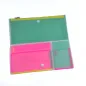 Preview: Lightree Travel Wallet, neon Neon Color, Zipp Verschluss Innenansicht