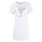 Preview: Louis and Louisa, night Shirt, Parasol,Do not disturb,white-yellow,
