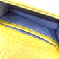 Preview: Minibag May yellow with chain, detail inside