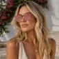 Preview: Mr. Boho Sonnenbrille Gestell tutle, Gläser verspiegelt copper, style