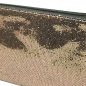 Preview: Nurage, Zip-Clutch Glitter bronze detail