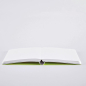 Preview: Nuuna Notizbuch, A6, Candy S gelb, aufgeschlagen