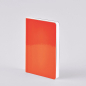 Preview: Nuuna Notizbuch A6 Candy S Neon orange, Vorderseite