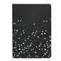 Preview: Nuuna, Notebook, Graphic S, NOT ORDINARY S GENESIS flex cover from smooth jeanslabel material minidots pages, black-whitet, back