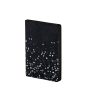Preview: Nuuna, Notebook, Graphic S, NOT ORDINARY S GENESIS flex cover from smooth jeanslabel material minidots pages, black-white