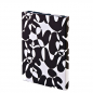 Preview: Nuuna, Notebook, Flex cover from recyceltem leather doted pages , black& white, VIS A VIS