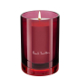 Preview: Paul Smith Scented Candle Merrymaker, 240gr, Glass +Lid red-aubergine, open