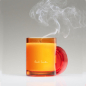 Preview: Paul Smith Scented Candle Bookworm, 240gr, Glas lid orangeyellow-red, style