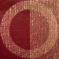 Preview: Paviot Bling, aubergine mit gold Motiv Druck orientalisch , detail