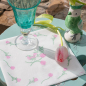 Preview: Paviot, Napkin,Pinson, printed the colours, rose, green, style