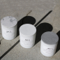 Preview: Photo Genics Glas Duftkerze No2 Indica mit no 1 und no3