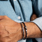 Preview: Pig&Hen, Armband Easy Ed, Segeltau navy blau, Verschluß silber, style