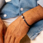 Preview: Pig&Hen, Armband Easy Ed, Segeltau navy blau, Verschluß silber, style solo