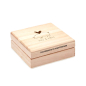 Preview: Pig& Hen, bangle, Navarch Curb 7mm, navy | silver, mit Geschenkverpackung