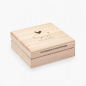 Preview: Pig & Hen Armband Don Dino navy-sand geflochtenes Nylon, Geschenkbox, geöffnet