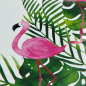 Preview: SNAZZY BAG gift envelope Jungle Material Polymer Color pink-green, detail