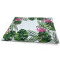 Preview: SNAZZY BAG gift envelope Jungle Material Polymer Color pink-green, side