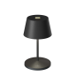 Preview: Sompex Seoul, LED akku table lamp design black