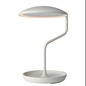 Preview: Villeroy & Boch VERSAILLES white LED vanity mirror with curved aluminium stand and storage tray
