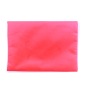 Preview: Sorbet Island, Velvet Envelope Bag, Clutch coral, embroidery violet LOVE, back