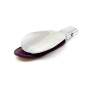 Preview: Trixi Gronau Schuhanzieher Cedric, Edelstahl, Ledergriff Strauss purple, zu