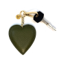 Preview: Trixi-Gronau Leder Herzanhaenger Coeur oliv front.jpg