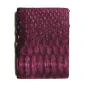 Preview: Trixi Gronau Garcia, note pad case with pen holder, snake, aubergine