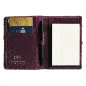 Preview: Trixi Gronau Garcia, note pad case with pen holder, snake, aubergine, style inside