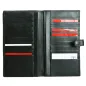 Preview: Travel Wallet Nappa black Trixi Gronau, inside