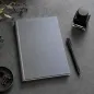 Preview: metallic silver colored A4 Notebook, Skivertex bound, Diary, Trixi Gronau, sytle