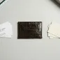 Preview: Trixi Gronau, MIRA, Visitenkartenetui, Miniumschlag, Kalbleder Krokoprägung braun, style