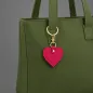 Preview: Trixi Gronau leather key fob Sunny fuchsia style bag