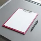 Preview: Clipboard A4 in Echsen-Optik mint mit Klemm Mechanik, style